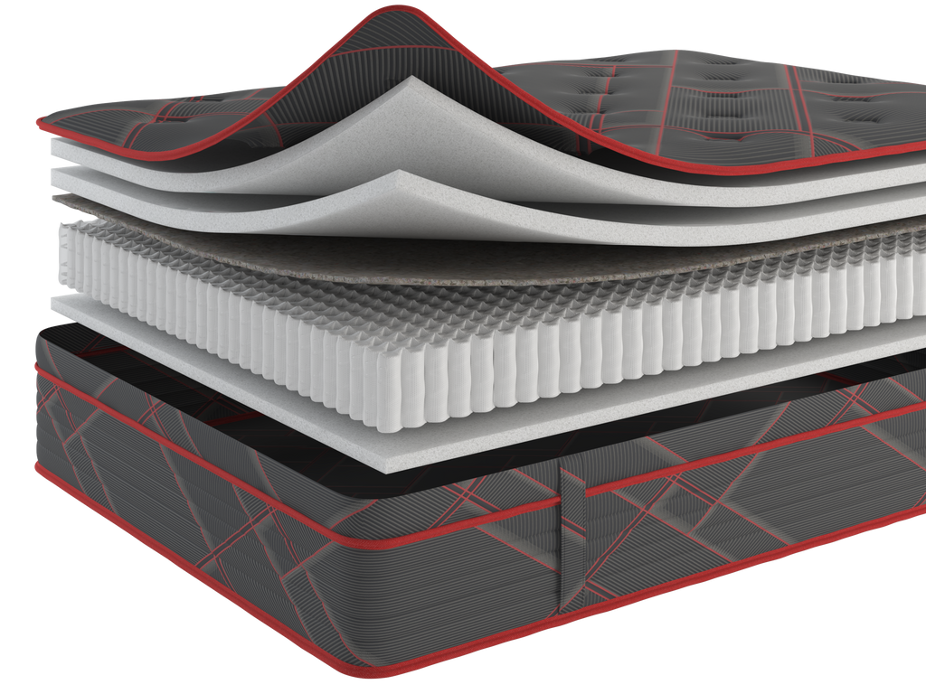 Ottopedic Black 13" Luxury Euro-top Mattress